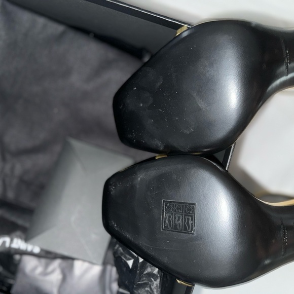 Saint Laurent Gold Women's Heels - Picture 10 of 12